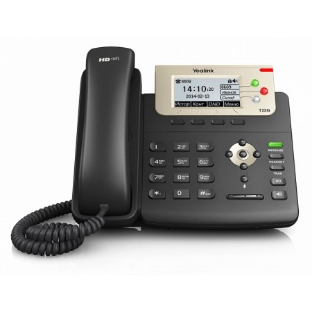 YEALINK SIP-T23G - стационарный IP-телефон YEALINK SIP-T23G - стационарный IP-телефон