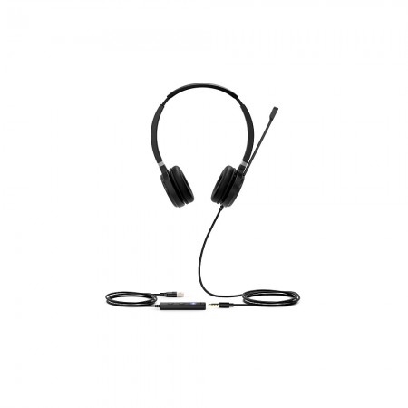 YEALINK UH37 Dual Teams - проводная стерео гарнитура YEALINK UH37 Dual Teams - проводная стерео гарнитура