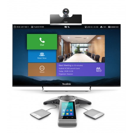 YEALINK VC500-Phone-Wired - терминал видеоконференцсвязи YEALINK VC500-Phone-Wired - терминал видеоконференцсвязи
