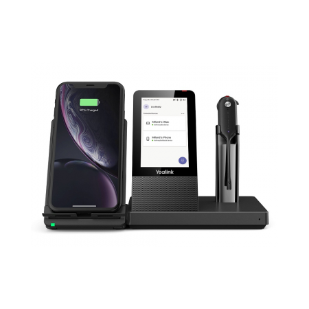 YEALINK WH67 Teams - беспроводная DECT гарнитура, сертифицирована для Teams YEALINK WH67 Teams - беспроводная DECT гарнитура, сертифицирована для Teams